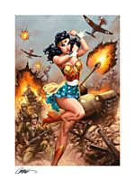 Wonder Woman - Wonder Woman #750: WWII Fine Art Print by J. Scott Campbell & Sabine Rich
