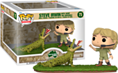 Australia Zoo: Home of The Crocodile Hunter - Steve Irwin with ‘Agro’ the Crocodile Pop! Moment Vinyl Figure 2-Pack