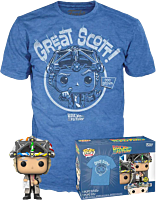 Back to the Future - Doc with Helmet Pop! Vinyl Figure & T-Shirt Box Set