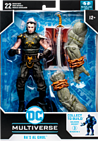 Batman: Arkham City - Ra's Al Ghul DC Multiverse 7” Scale Action Figure (Solomon Grundy Build-A-Figure)