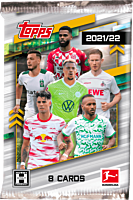 Bundesliga Football (Soccer) - 2021/22 Topps Soccer Trading Cards Hobby Pack (8 Cards)