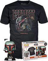 Star Wars: The Mandalorian - Boba Fett Pop! Vinyl Figure & T-Shirt Box Set