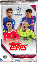 UEFA Champions League Football (Soccer) - 2021/22 Topps Soccer Trading Cards Hobby Pack (8 Cards)
